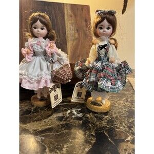 Vintage Bradley 8 Inch Dolls Lot Of 2 With Tags